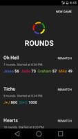Rounds — score pad-poster