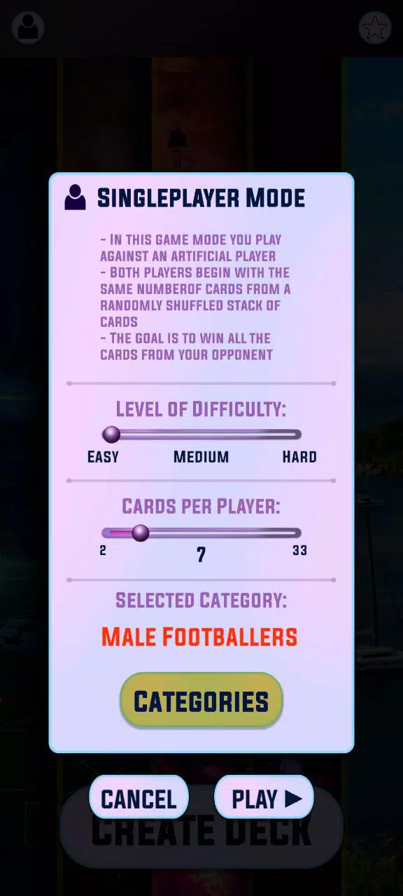 Famous cards - Capture game Famous cards - Capture game