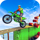 Bike Stunt Race Masters 3d Racing 2020-Free Games biểu tượng