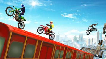 Bike Stunt Race Masters 3d Racing 2020-Free Games ảnh chụp màn hình 1