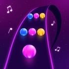 Dancing Ball Color Rush Game أيقونة
