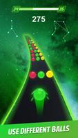 Dancing Ball Color Rush Game تصوير الشاشة 1