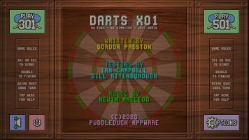 برنامه‌نما Darts X01 عکس از صفحه