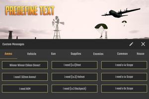 Keyboard for Shooting Games - Msg Templates, Fast screenshot 1
