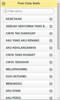 Puisi Cinta Sedih syot layar 2