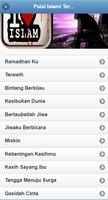 Puisi Islami Terbaru 2017 OKE capture d'écran 1