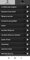 ringtone celine dion স্ক্রিনশট 2