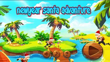 newyear santa advanture Affiche