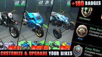 Spy rider—Epic dirt bike games скриншот 2