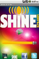 Shine 87.9 FM الملصق