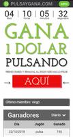 Pulsa y Gana 1 Dolar - Ganar dinero jugando gratis Affiche