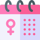 آیکون‌ Period Tracker