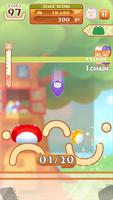 重力パズル Stray Cat Falling -猫は液体- ポスター