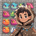 Héros dinosaures icône