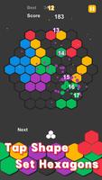 Neuf hexagones Affiche