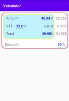 Percentage calculator โปสเตอร์