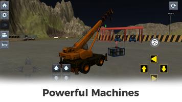 Heavy Excavator Driving Sim syot layar 1