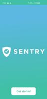 Sentry الملصق