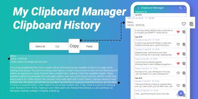 My Clipboard Manager - Clipboa Affiche