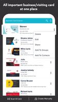 bCards: Business Card Scanner syot layar 1