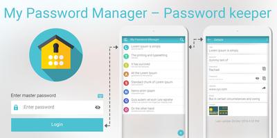 My Password Manager – Password keeper Affiche