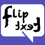 Flip Text icône