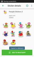 Punjabi Stickers For Whatsapp 2019 - Funny Sticker capture d'écran 1