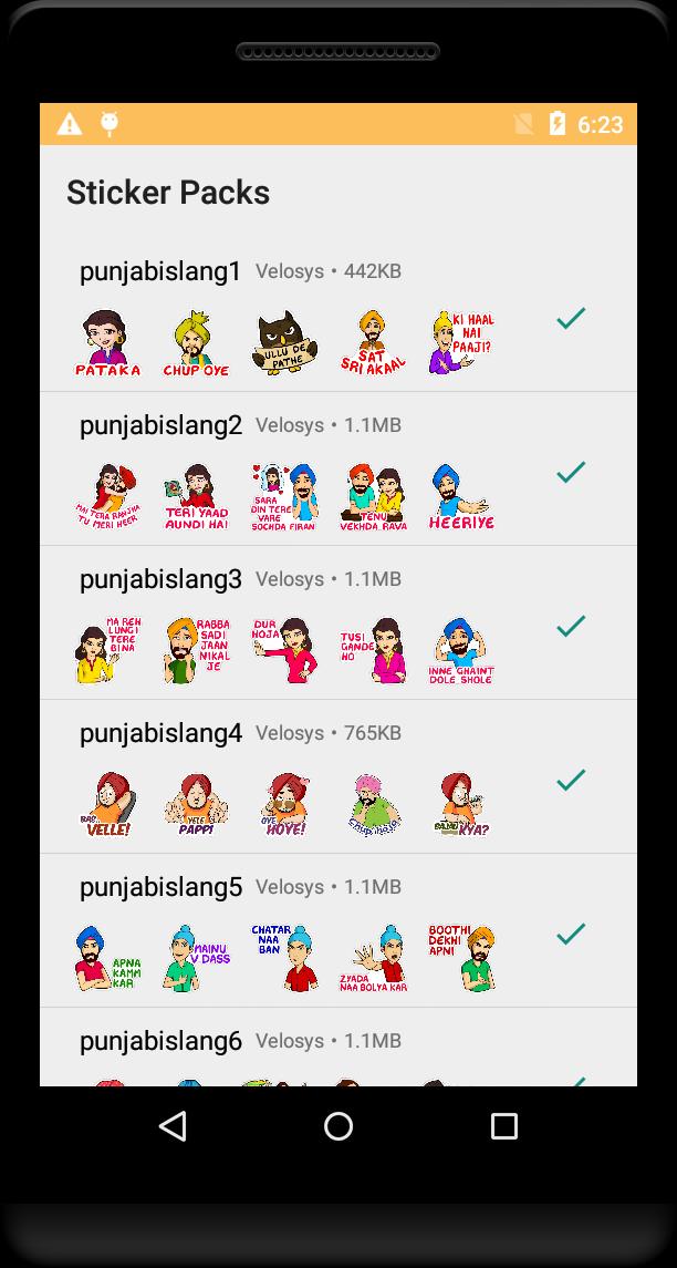 elk Alert Kaliber Punjabi WAStickers - Punjabi stickers for Android - APK Download
