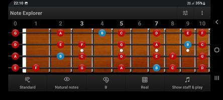 Bass Guitar Note Trainer 포스터