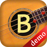 Bass Guitar Note Trainer Demo icône