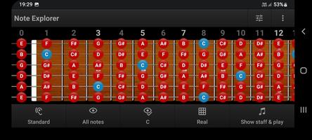 Guitar Note Trainer โปสเตอร์