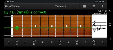 Guitar Note Trainer captura de pantalla 2