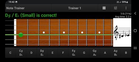 Guitar Note Trainer capture d'écran 2