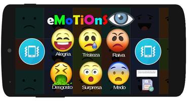 Emoções Deficiente Visual الملصق