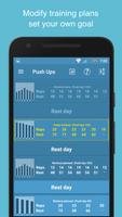 Push Ups Coach - advanced training generator ảnh chụp màn hình 2
