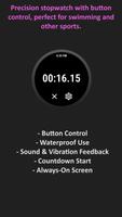 Push-button stopwatch poster