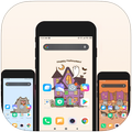 Pusheen Wallpaper App - Cute Cartoon Cat