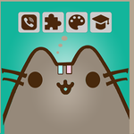 Pusheen cat games icon