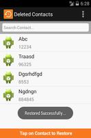 Restore Contacts Affiche