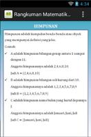 Rangkuman Matematika SMP 截图 2