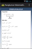 برنامه‌نما Rangkuman Matematika SMU عکس از صفحه