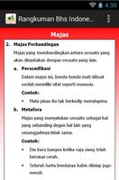 Rangkuman Bahasa Indonesia SMP स्क्रीनशॉट 3