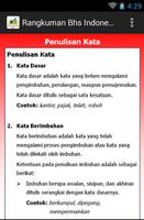 Rangkuman Bahasa Indonesia SMP 截图 2