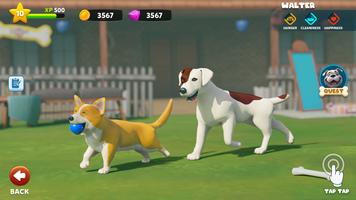 Virtual Dog Life Pet Simulator Cartaz