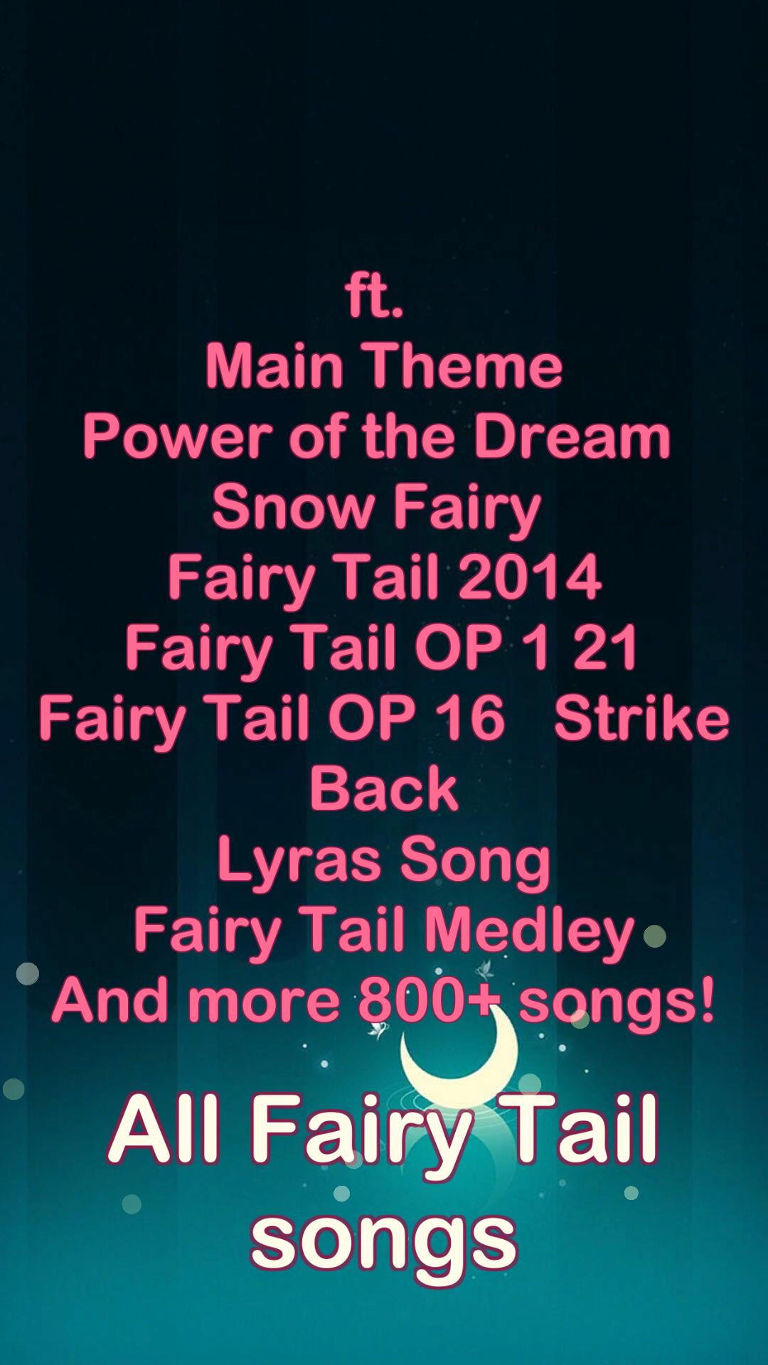 Magic Piano For Fairy Tail For Android Apk Download - all fairy tail songs roblox piano