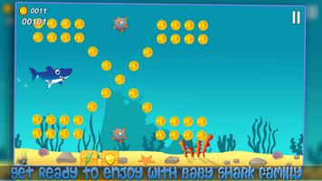 familly shark adventure پوسٹر