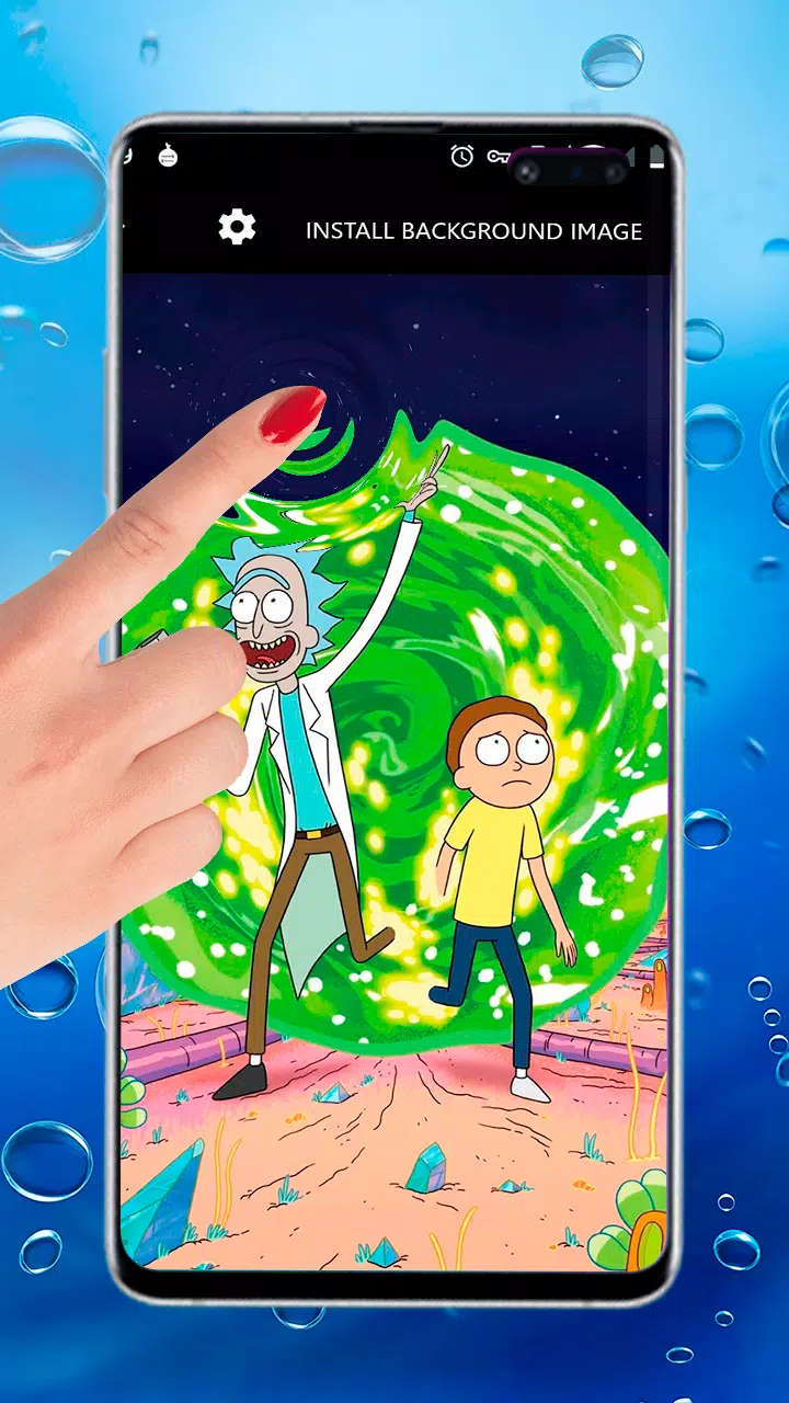 Rick And Morty Cool Teen Dope Live Wallpaper APK pour Android Télécharger