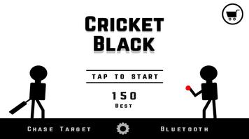 Cricket Black پوسٹر