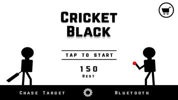 Cricket Black poster