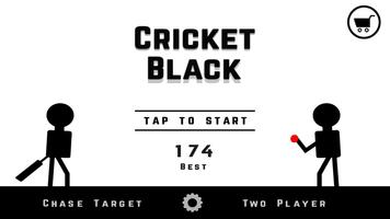 Cricket Black poster